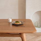 Giano Dining Table, Oak - Joe’s Haven