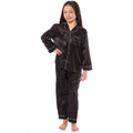 Girls Satin Silk Long Sleeve Pyjama Set - Joe’s Haven