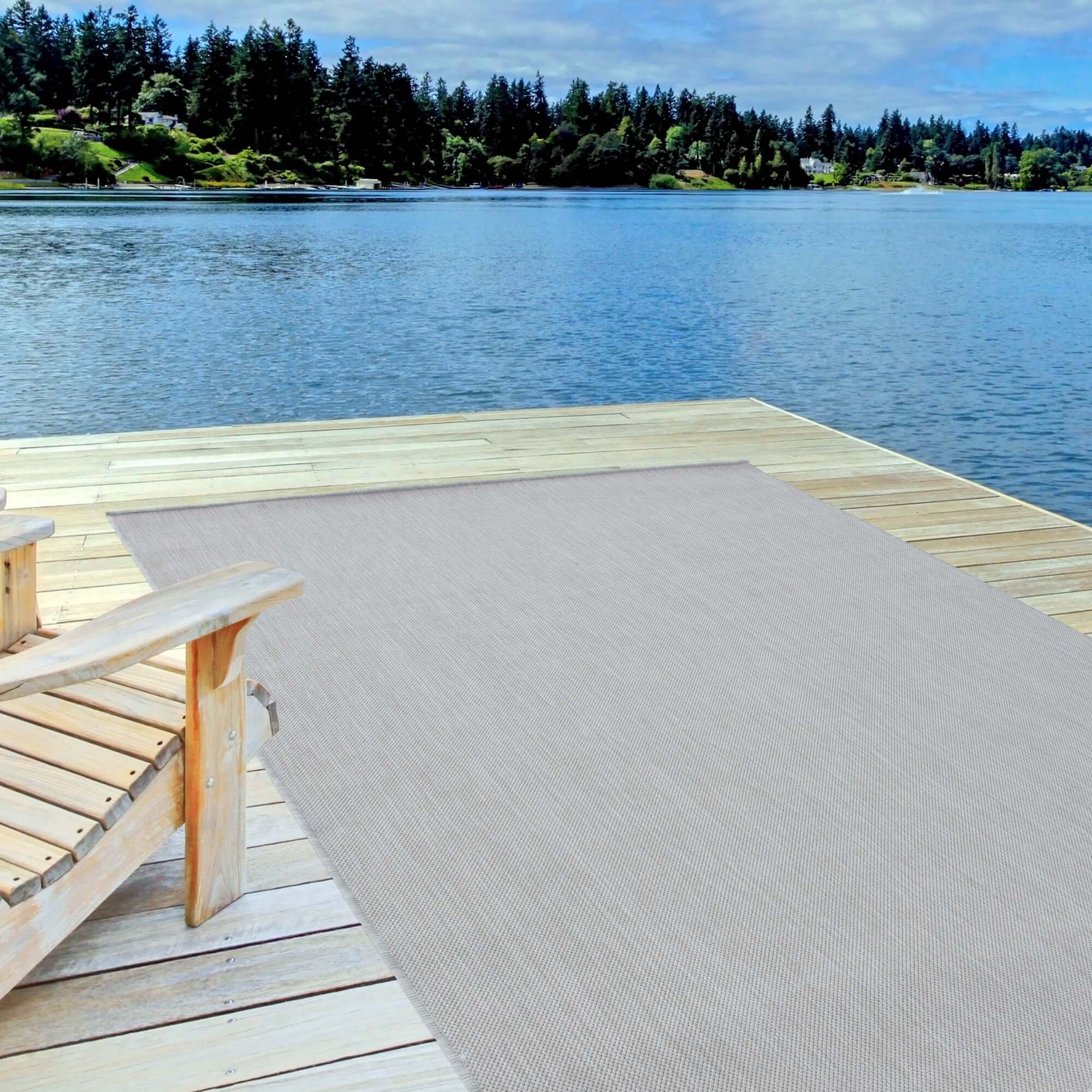 Ecology Outdoor Rug Grey | 500g