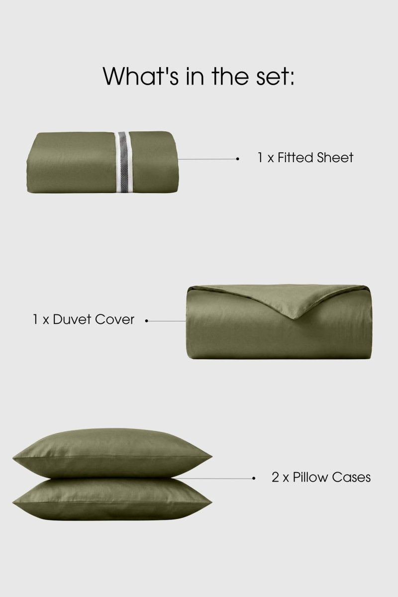 Sateen Essentials Bedding Set - Joe’s Haven
