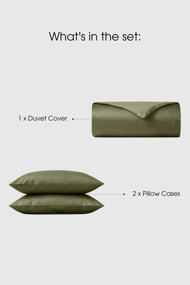 Sateen Duvet Cover Set - Joe’s Haven