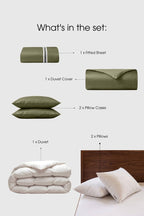 Sateen Move-In Bedding Set - Joe’s Haven