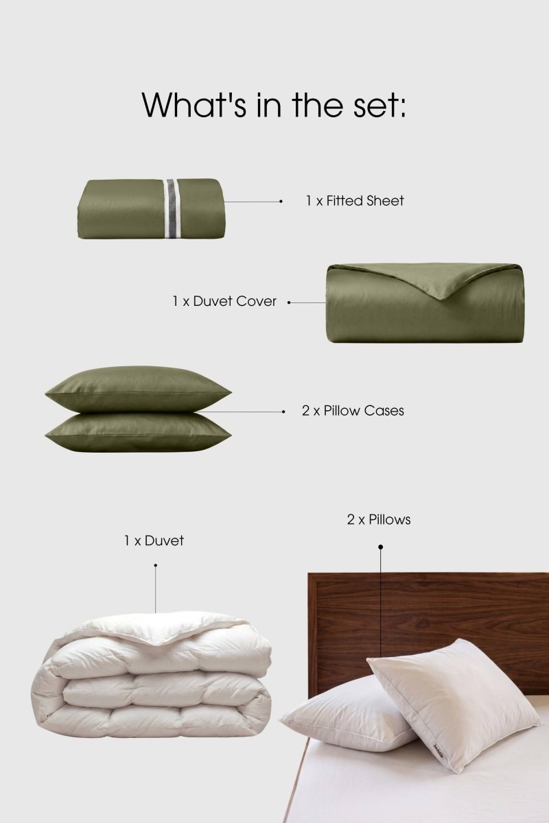 Sateen Move-In Bedding Set - Joe’s Haven