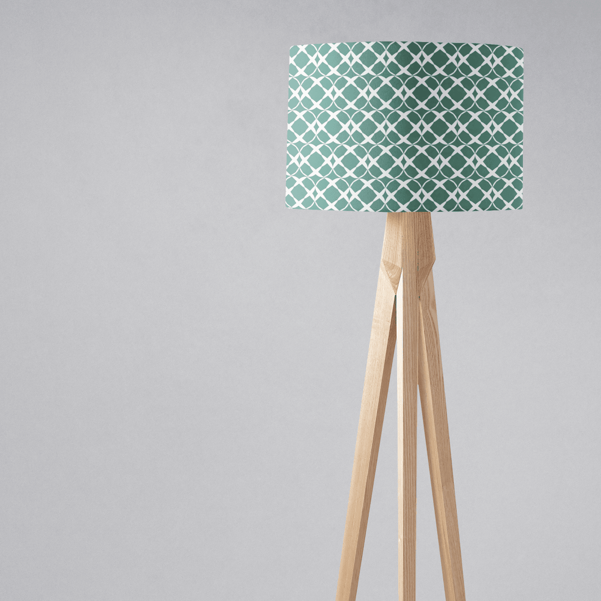 Green Geometric Lampshade, Ceiling or Table Lamp Shade - Joe’s Haven