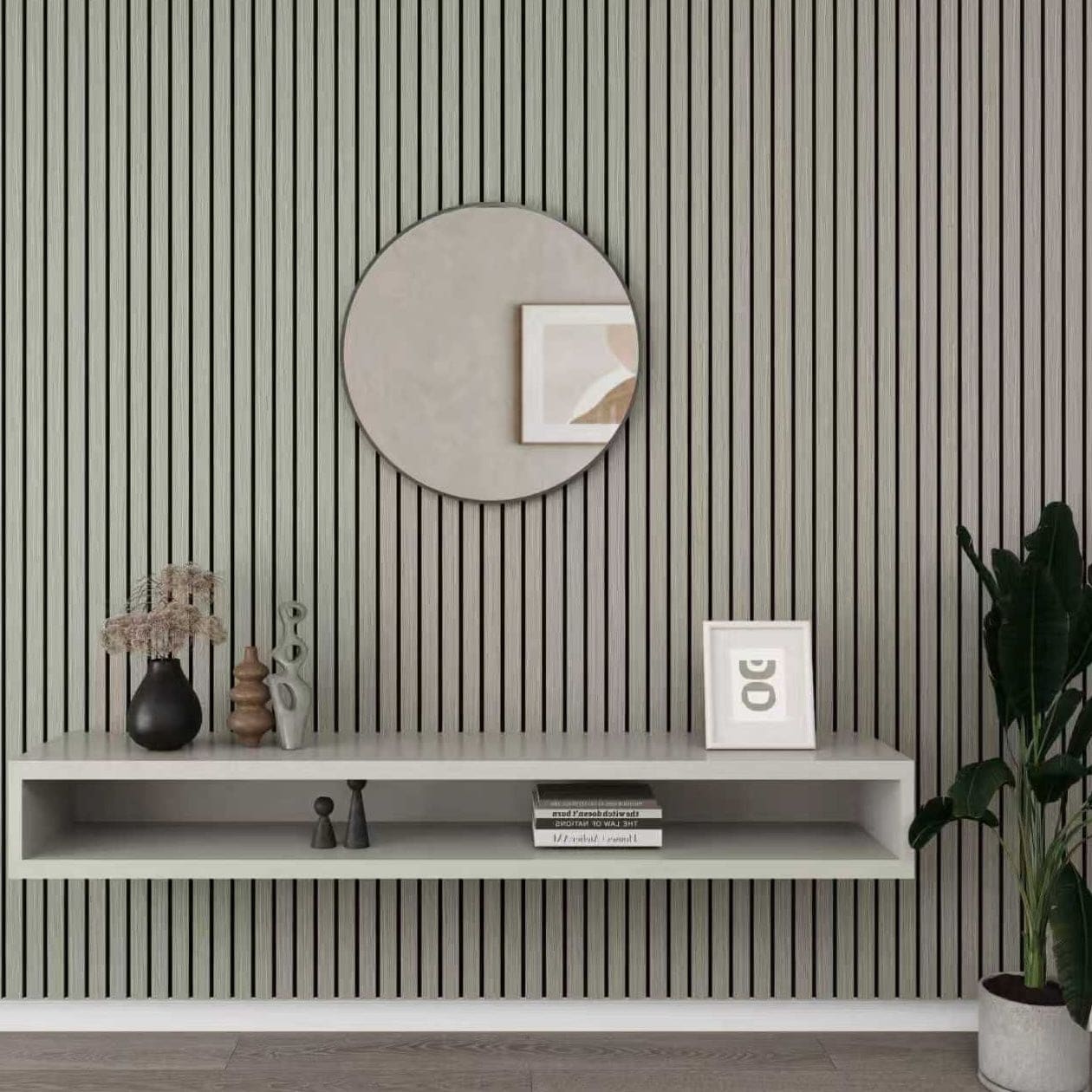 Grey Oak Acoustic Wall Panels - Joe’s Haven