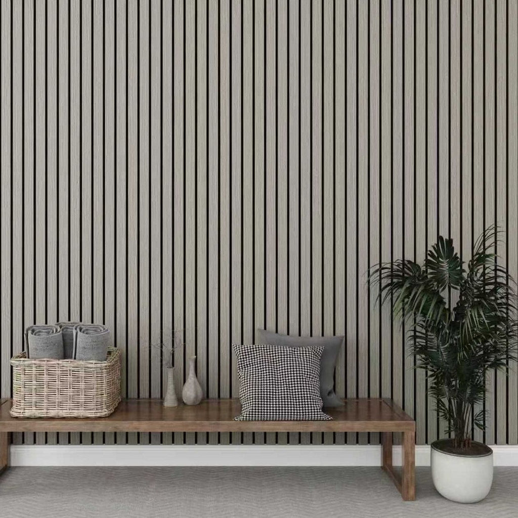 Grey Oak Acoustic Wall Panels - Joe’s Haven