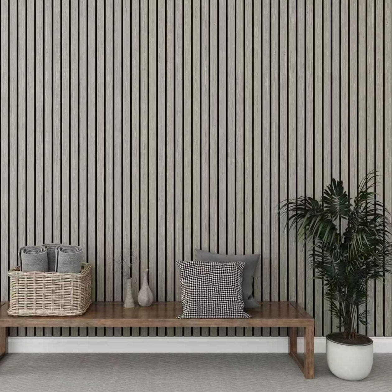 Grey Oak Acoustic Wall Panels - Joe’s Haven