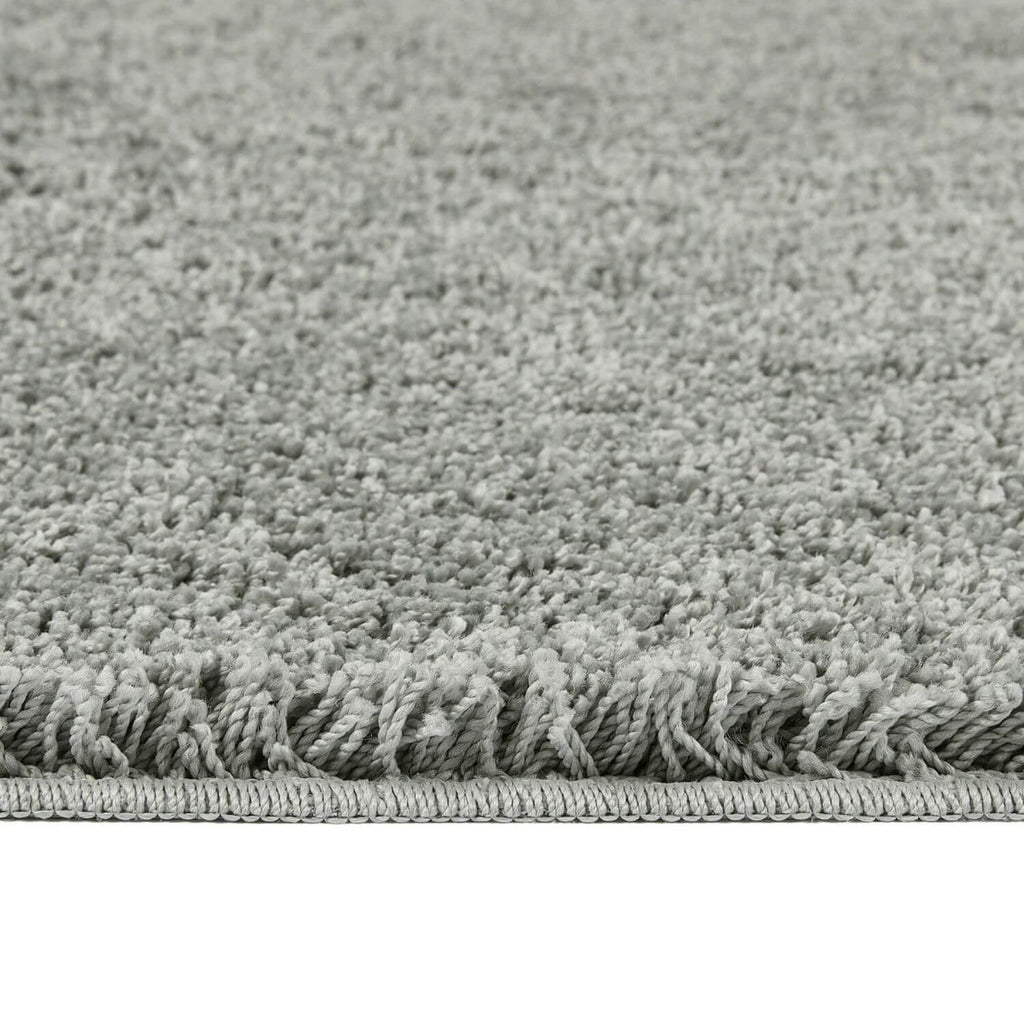 Washable Ghost Grey Shaggy Rug - Joe’s Haven