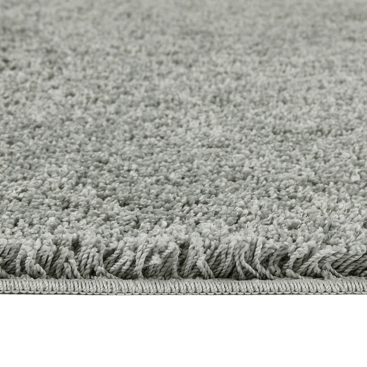 Washable Ghost Grey Shaggy Rug - Joe’s Haven