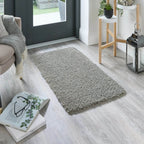 Washable Ghost Grey Shaggy Rug - Joe’s Haven