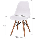 Halo Dining Table and Ghost Chair Set for 4 - Eiffel Plastic Chairs and a Rectangle Dining Table - Joe’s Haven