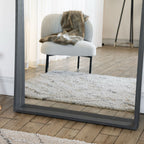 Hanaka - Full Length Black Oak Rectangle Mirror - 200cm x 100cm - Joe’s Haven