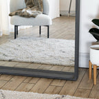 Hanaka - Full Length Black Oak Rectangle Mirror - 200cm x 100cm - Joe’s Haven