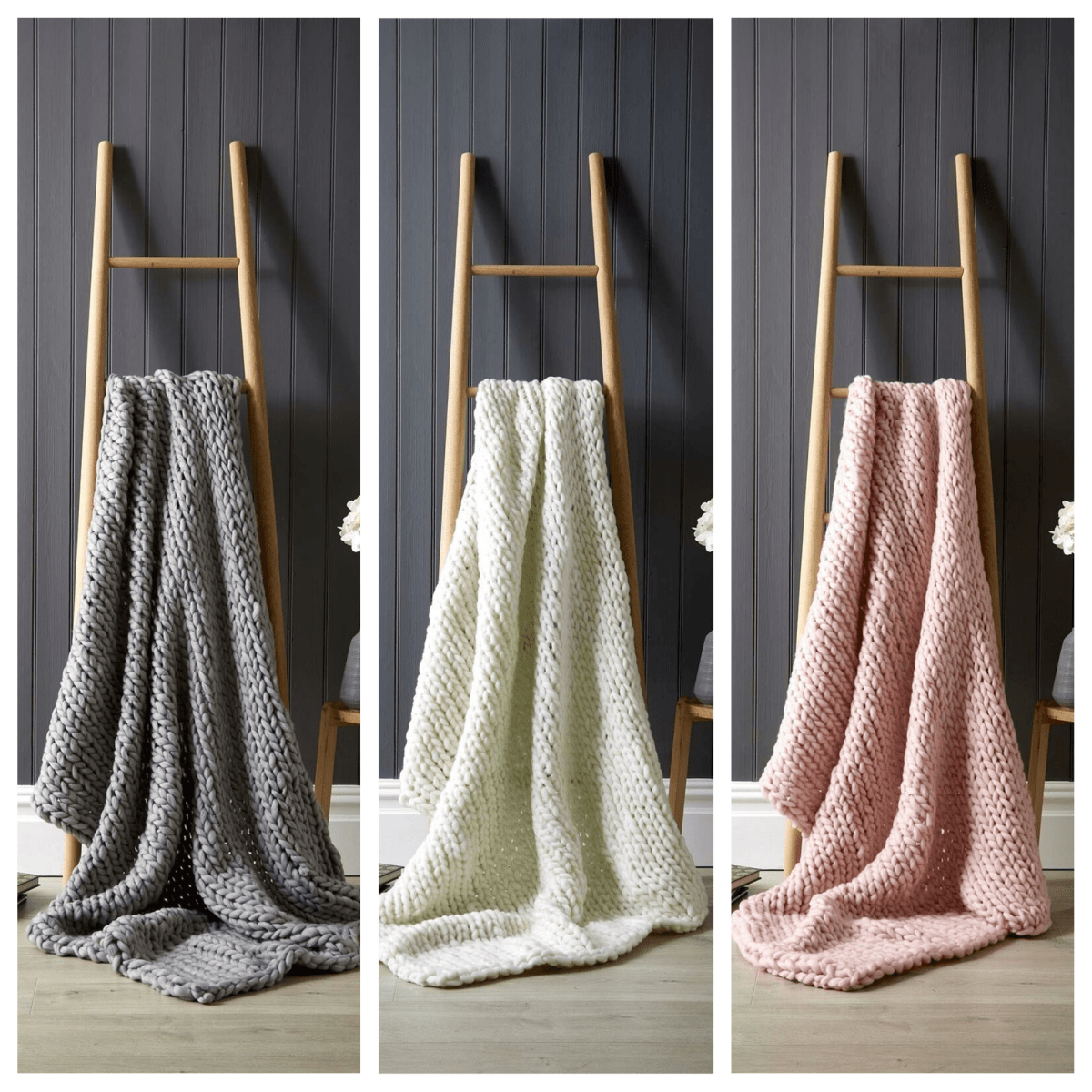 Handmade Chunky Cable Knit Throw - Joe’s Haven