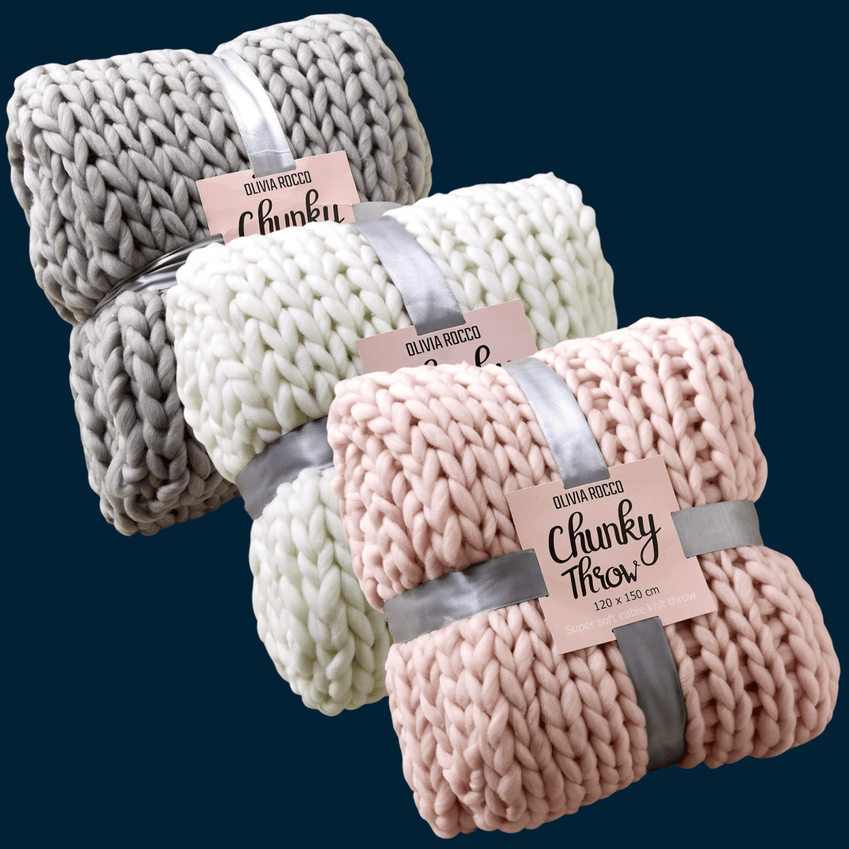 Handmade Chunky Cable Knit Throw - Joe’s Haven