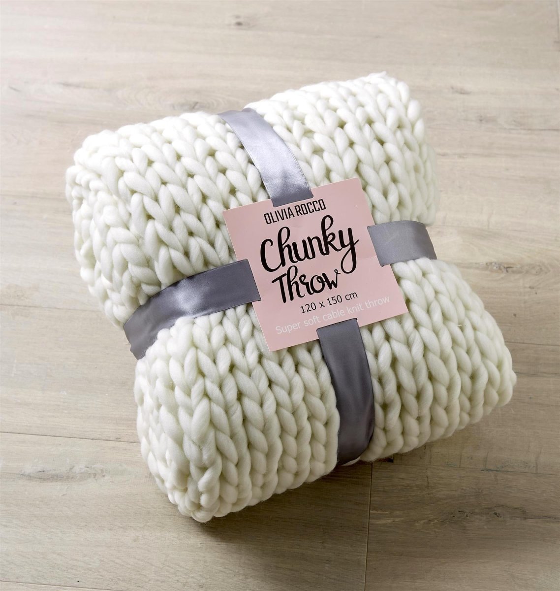 Handmade Chunky Cable Knit Throw - Joe’s Haven