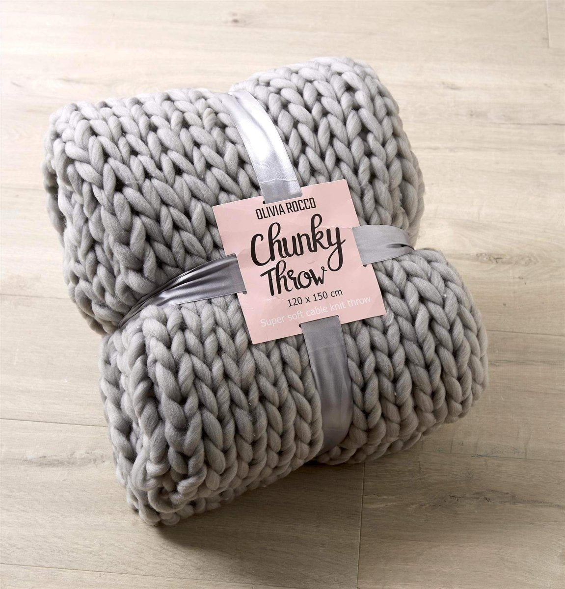 Handmade Chunky Cable Knit Throw - Joe’s Haven