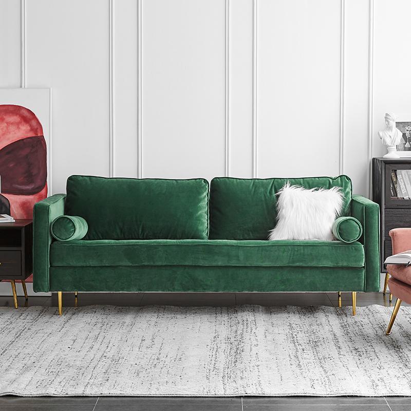 Hanoi Two Seater Sofa, Velvet - Joe’s Haven