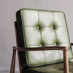Hans CH32 Green Armchair, Solid Wood - Joe’s Haven
