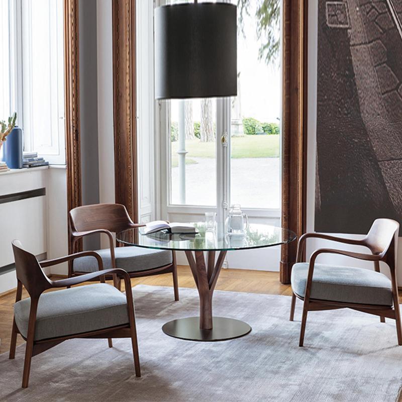 Hans Wegner Inspired Armchair, Dark Oak - Joe’s Haven