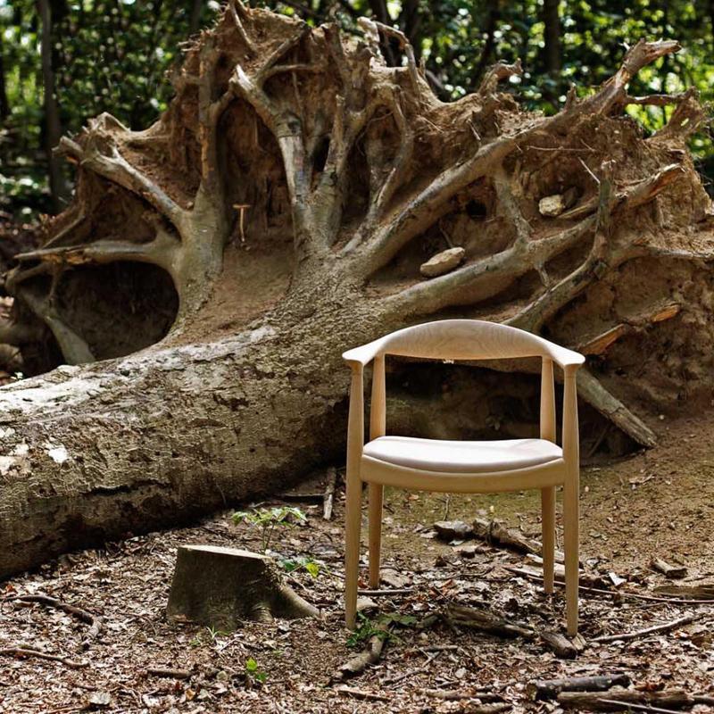 Classic Kennedy Style Dining Chair, Oak - Joe’s Haven