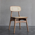 Hans Style Rattan Dining Chair, Light Oak - Joe’s Haven