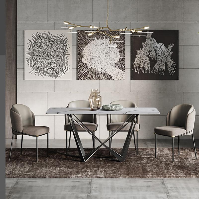 Helix Dining Table Set, Sintered Stone - Joe’s Haven