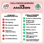 Charlize Arch Hollywood Mirror 80 x 60cm