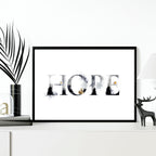 Xmas wall art print for Christmas decor