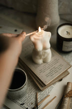 Scented Venus Body Candle White - Joe’s Haven