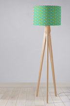 Green with a 70's Retro Circles DesignLampshade, Ceiling or Table Lamp Shade - Joe’s Haven