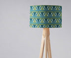 Green and Blue Art Deco Lampshade - Joe’s Haven