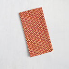 Orange Tea Towels with a 70's Retro Design, Dish Towels, Kitchen Towels - Joe’s Haven