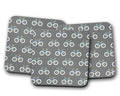 Grey Coaster with a Bicycle Design, Table Decor Drinks Mat - Joe’s Haven