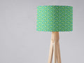 Green with a 70's Retro Circles DesignLampshade, Ceiling or Table Lamp Shade - Joe’s Haven