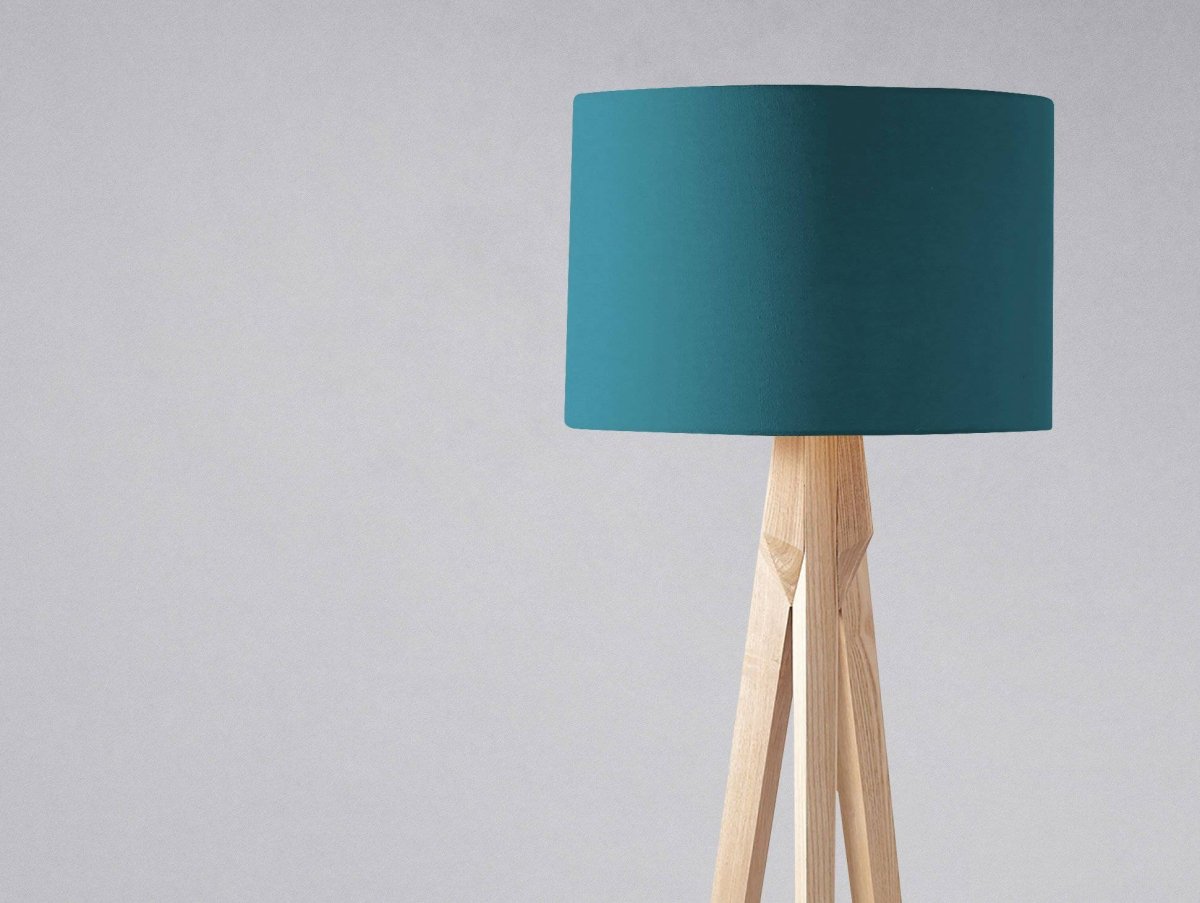 Plain Teal Lampshade, Ceiling or Table Lamp Shade - Joe’s Haven