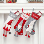 Personalised Christmas Stocking Gnome Design - Joe’s Haven
