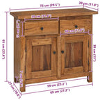 Lorava Reclaimed wood - 75cm Handmade - Joe’s Haven