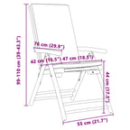 Dalma Bamboo Wood - 45 cm Foldable - Joe’s Haven