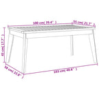 Nuvik Acacia Wood - 100cm - Joe’s Haven