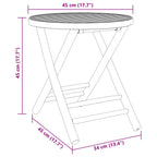 Dalma Bamboo Wood - 45 cm Foldable - Joe’s Haven