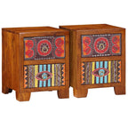 Tenvik Acacia Wood - 35cm Set of two - Joe’s Haven