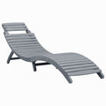 Velka Grey Acacia Wood - 190cm Foldable - Joe’s Haven