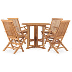 Rolva Teak Wood - 90cm Foldable - Joe’s Haven