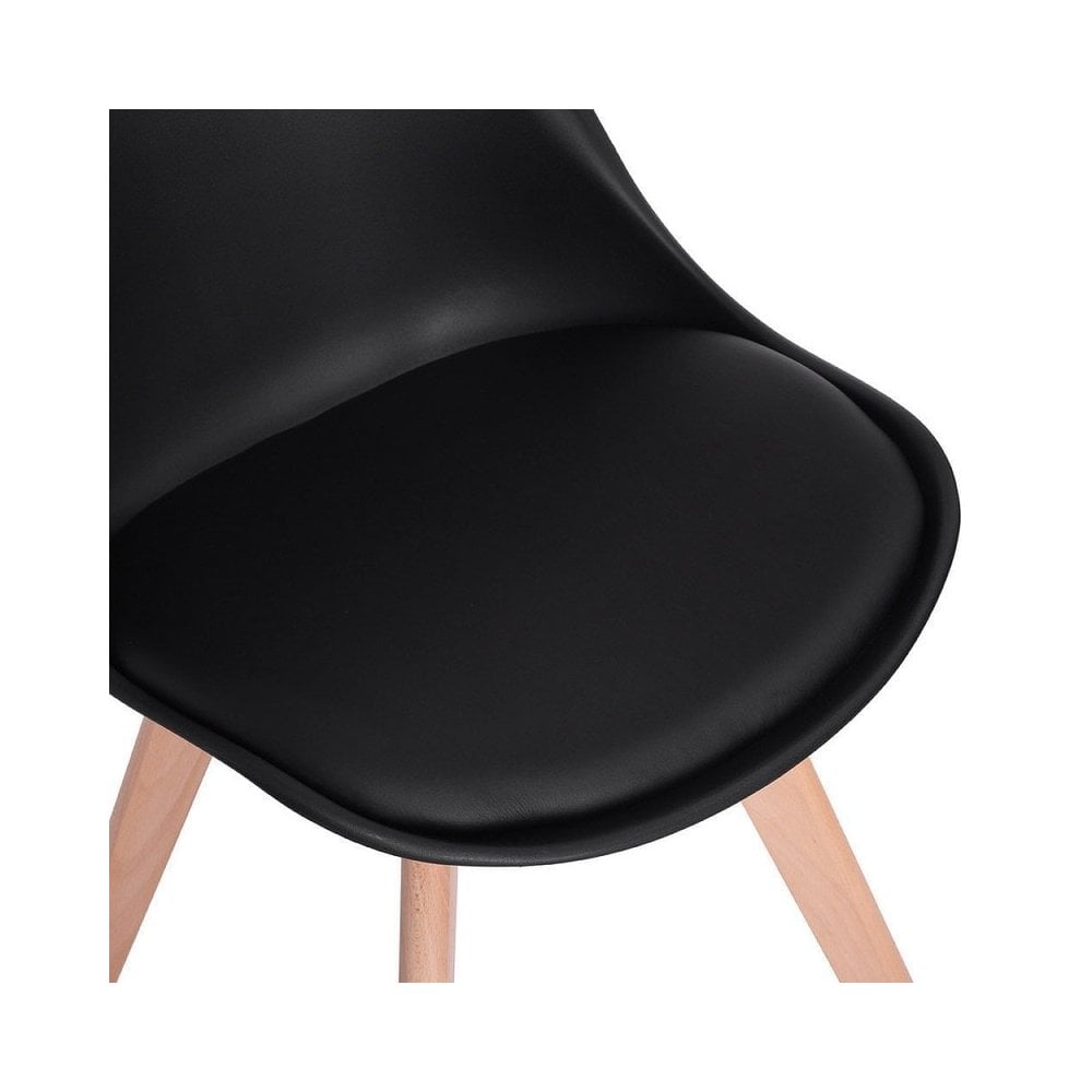 Jamie Halo Round Dining Table Set with 4 Chairs - Joe’s Haven