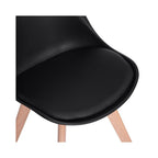 Jamie Halo Round Dining Table Set with 4 Chairs - Joe’s Haven