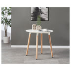 Jamie Halo Round Dining Table Set with 4 Chairs - Joe’s Haven