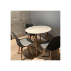 Jamie Halo Round Dining Table Set with 4 Chairs - Joe’s Haven