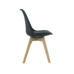 Jamie Halo Round Dining Table Set with 4 Chairs - Joe’s Haven