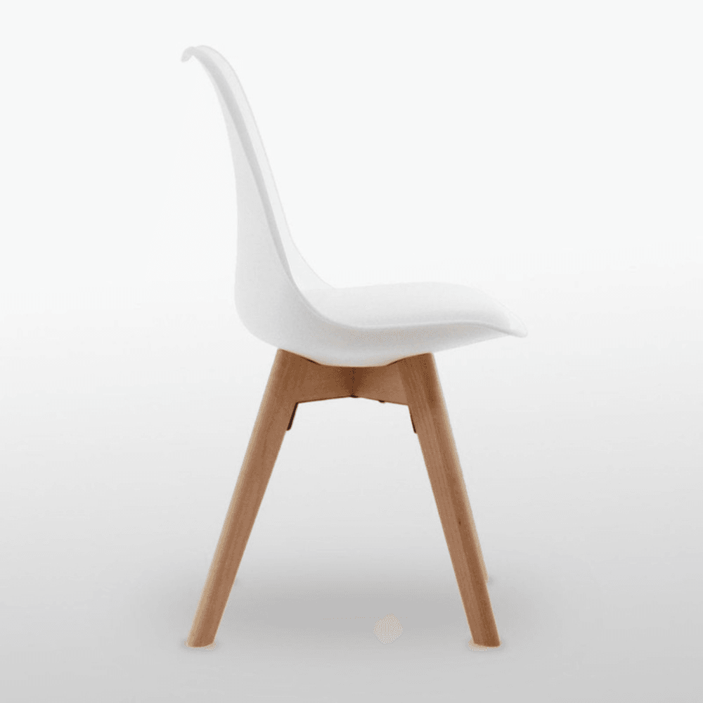 Jamie Halo Round Dining Table Set with 4 Chairs - Joe’s Haven